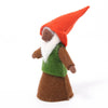 Large Gnome with Red Hat | Dark Skin Tone | Conscious Craft